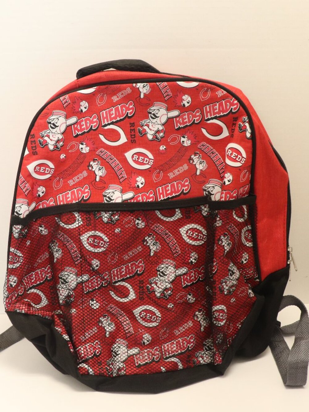 Cincinnati Reds Backpack with Outside Net for Items by Success Promotions